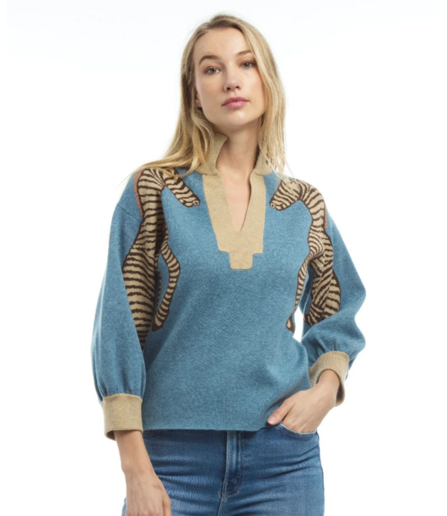 Patty Kim Zebra Knit #41