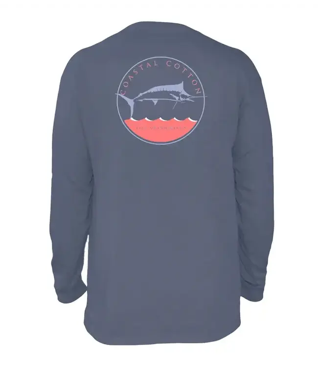 Blue Marlin Long Sleeve Tee