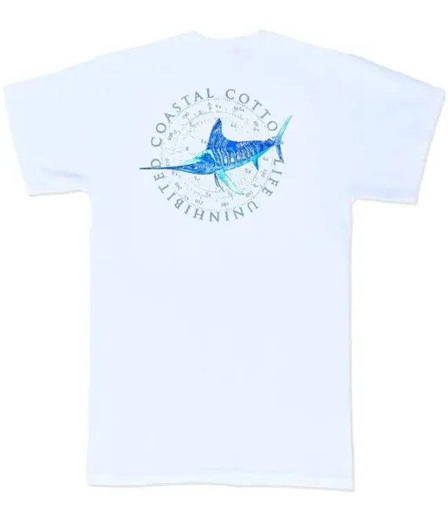 Stripe Marlin Short Sleeve Tee