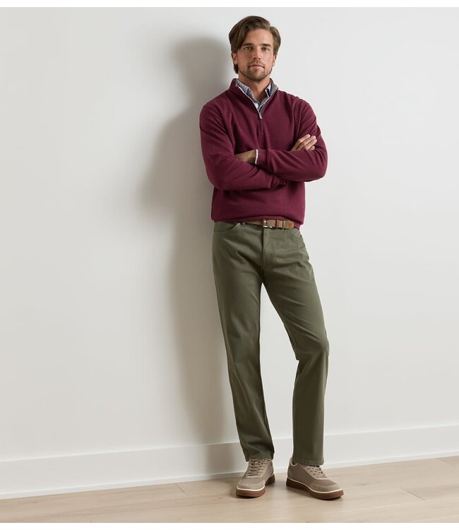 Peter Millar Signature Sateen Five-Pocket Pant