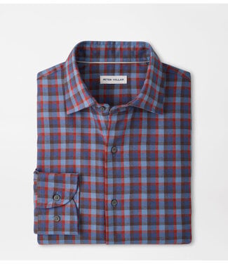 Peter Millar Theodore Performance Flannel Sport Shirt