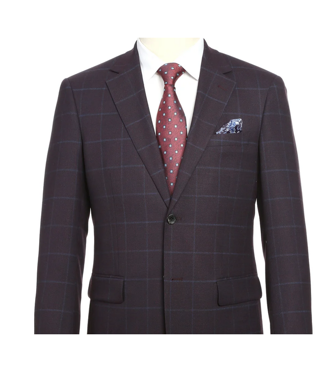 Renoir New Slim 2B Side Vented Blazer -565-11