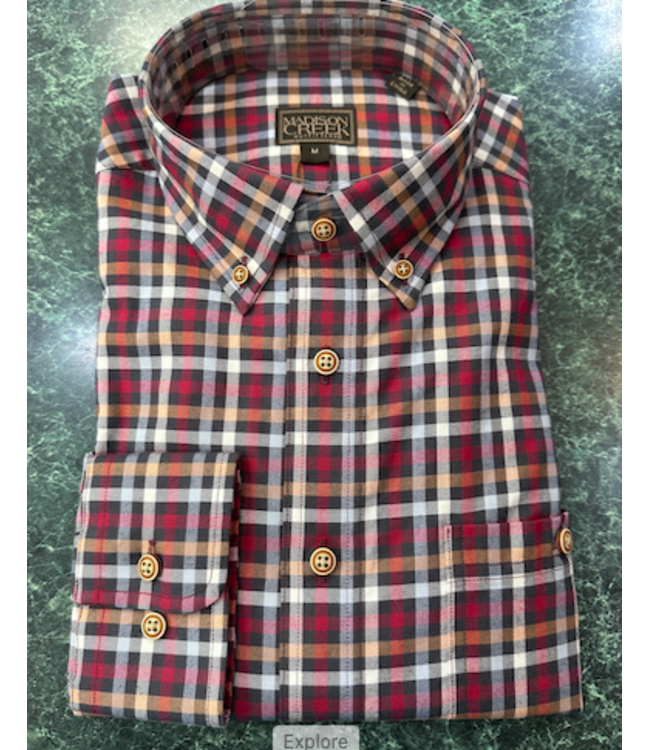Branch Check Brushed Cotton