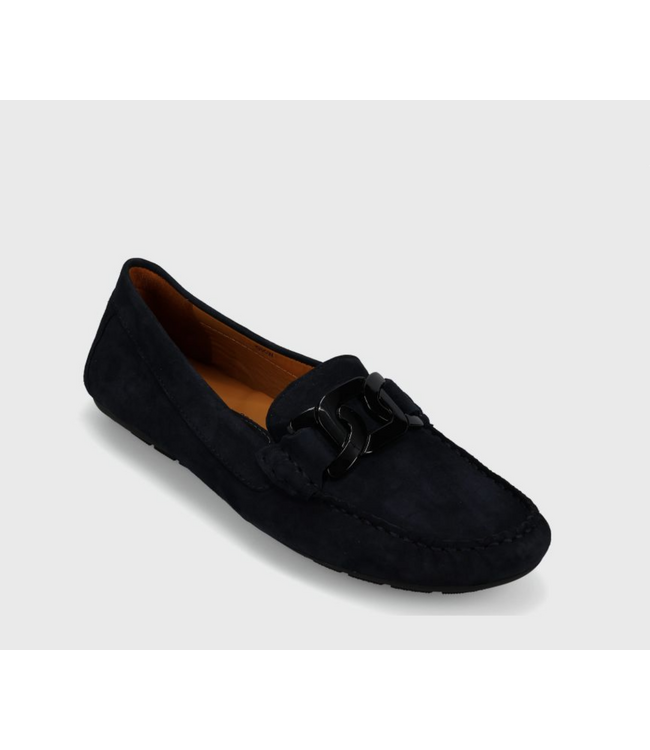 Vaneli Aiker  Black Suede Loafer