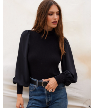 Fifteen Twenty Fifteen Twenty Lisette Contrast Turtleneck #56008