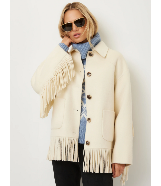 Fifteen Twenty Yara Fringe Jacket #72200