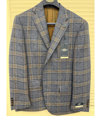 hart schafner marx New York Fit Blue Sport Coat Z64013900005