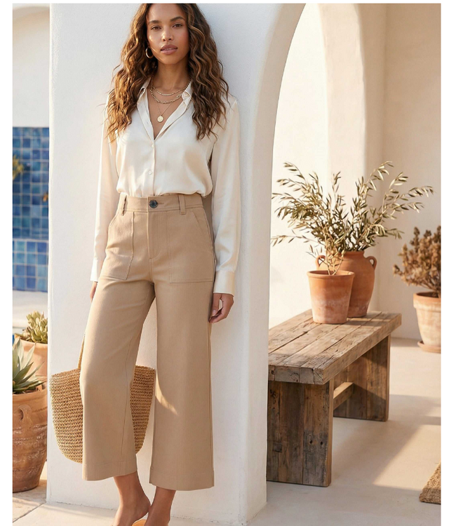 Fifteen Twenty Rylee Crop Pant-F1-6001