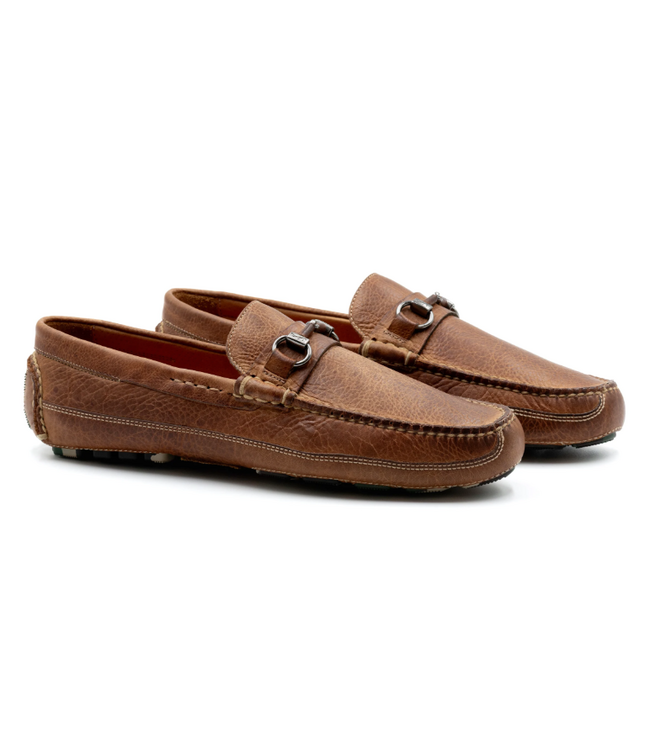 Monte Carlo Saddle Leather Driving Loafers