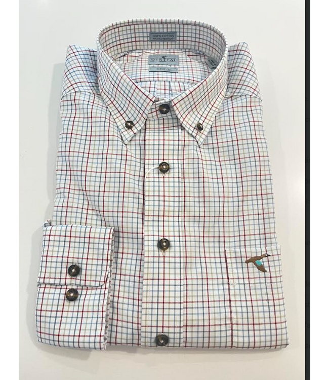 Eucalyptus Hillcrest Cotton Sports Shirt #4405857