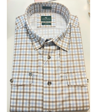 Gen Teal Dune Dean Vented Shirt #4375100