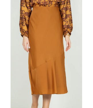 Emily McCarthy Emily McCarthy Bias Midi Skirt #1005