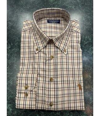 Southern Casanova Broken Antler Check Button Down