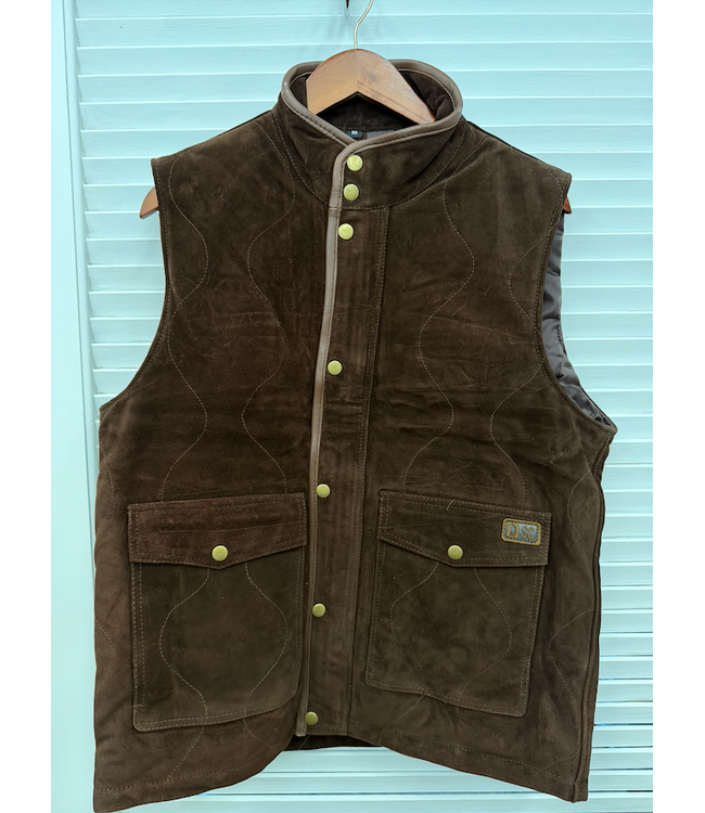 Sueded Leather Vest