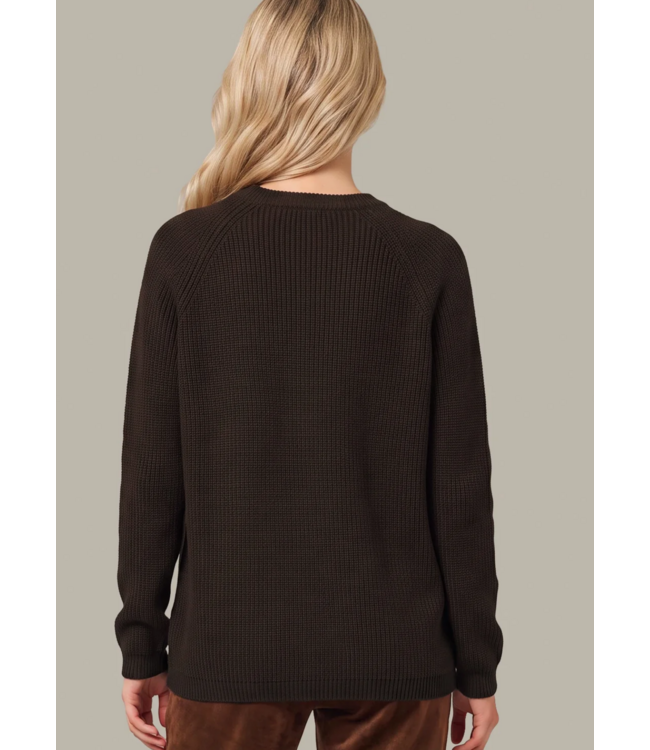 525 Emma Crewneck Shaker Sweater #5924
