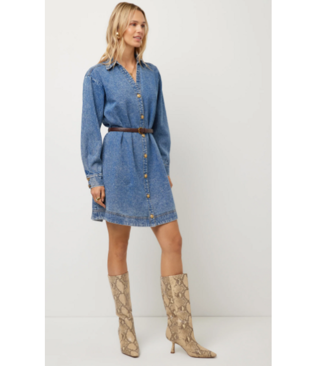 Sade Belted Shirtdress #3F70140