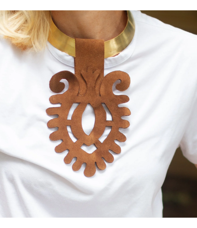 Orijinal Olivia Cut Out Suede Pendant