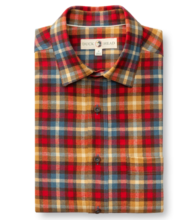 Cotton Flannel Sport Shirt