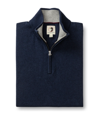 Ridley Cotton Cashmere 1/4 Zip Sweater