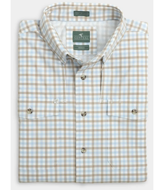 Gen Teal Dean Vented Shirt