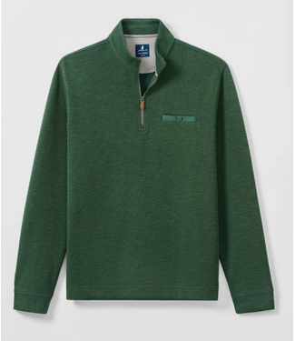 Flame Stitch 1/4 Zip Pullover