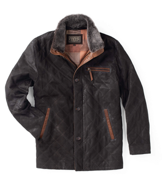 Madison  Creek Rainier Waxed Goat Suede Leather Jacket