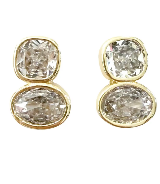 Gemelli Essie Detailed Earrings