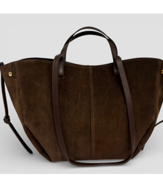 Nanabags Nanabags Handcrafted Italian Suede Leather Bag