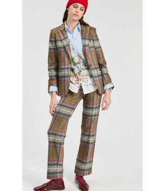 vilagallo Vilagallo Tartan Plaid Trouser #33874