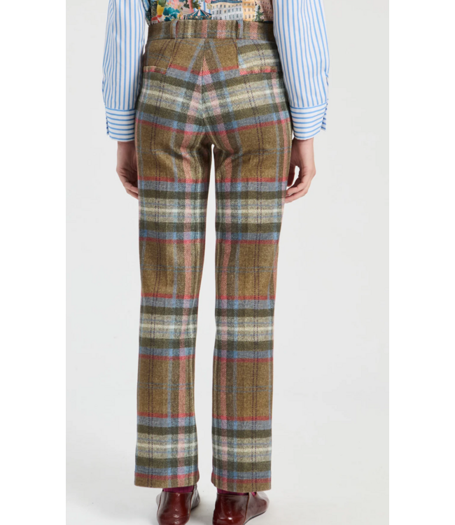 Vilagallo Tartan Plaid Trouser #33874