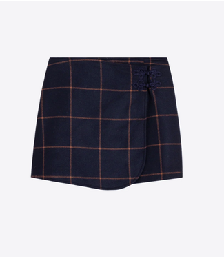 vilagallo Vilagallo Windowpane Mini Skirt #34111