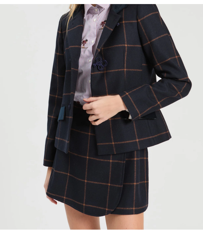 Vilagallo Windowpane Jacket #34159