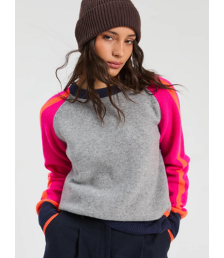 vilagallo Vilagallo Colorblock Sweater #34127