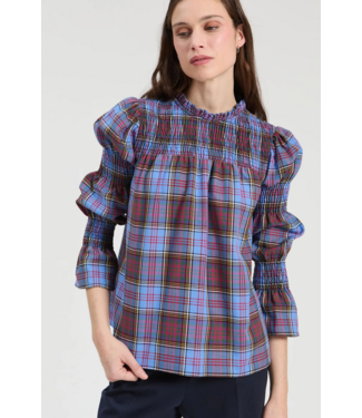 vilagallo Vilagallo Ruffled Collar Blouse #33752