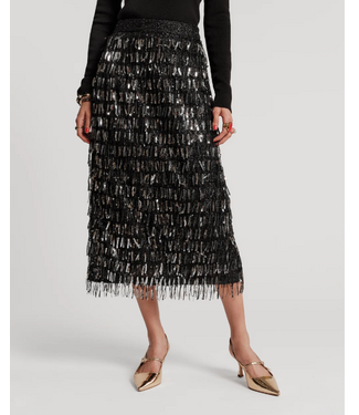 frances valentine Shimmy Skirt Sequin Mesh -# 426AA119442