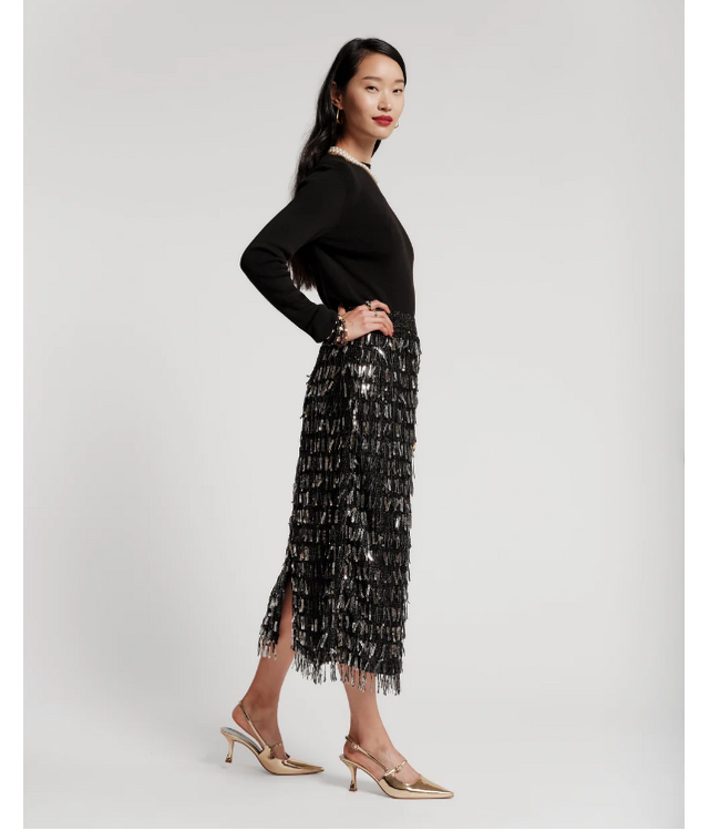 Shimmy Skirt Sequin Mesh -# 426AA119442