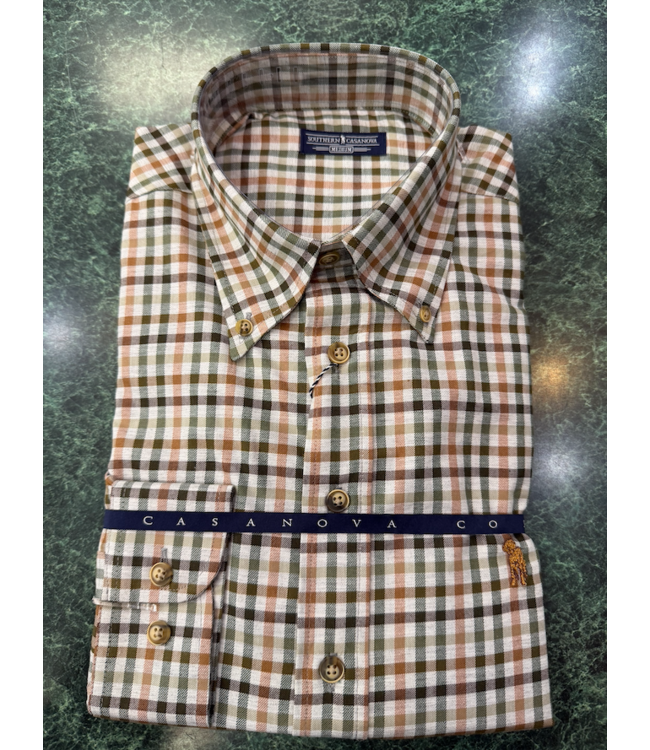 Mill Yard Check Button Down