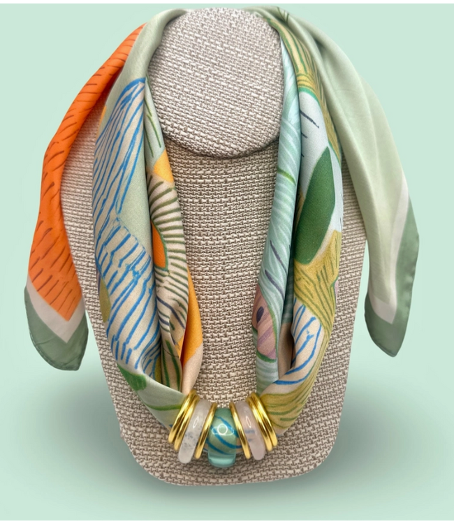 JKT Designs Rebecca Scarf Necklace