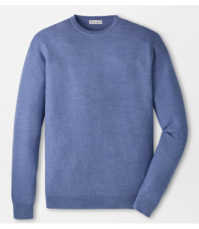 Autumn Crest Honeycomb Crewneck Sweater