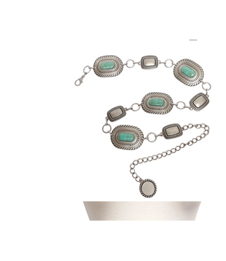 Axesoria West Axesoria West Concho Chain Belt #13255