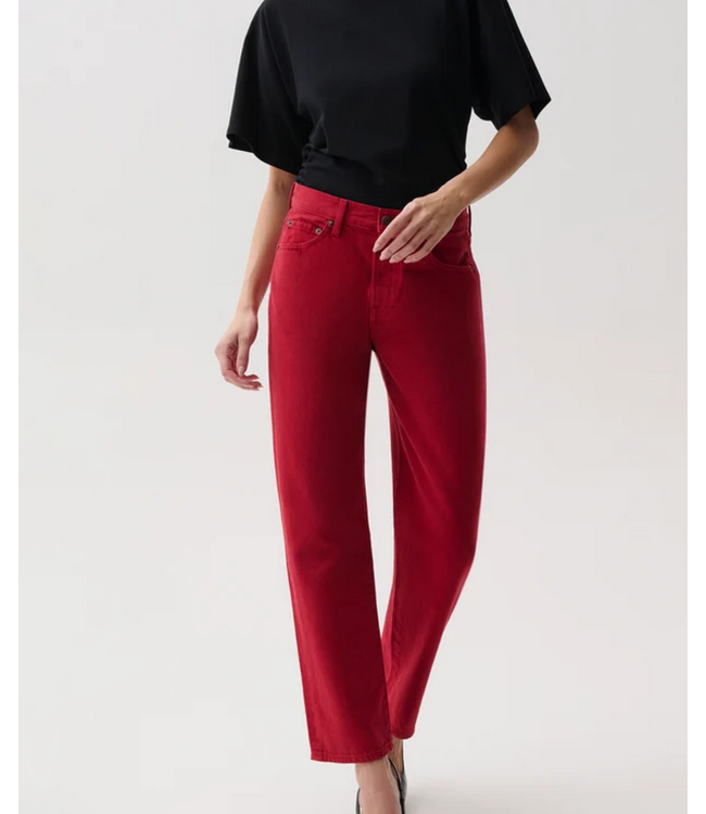 Pistola Lexi Mid Rise Bowed Straight