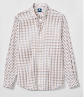 Everyday Performance Button Down Shirt - Sandlewood Pane