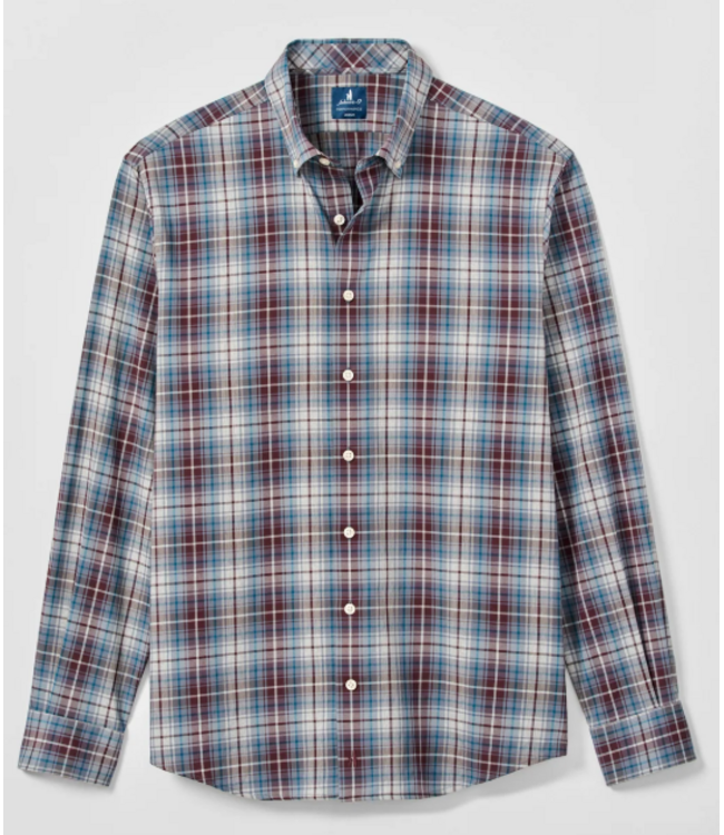 Everyday Performance Button Down Shirt - Scotia Plaid