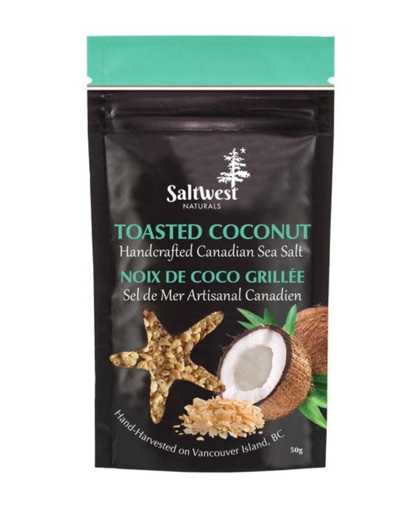 Saltwest Organic Toasted Coconut