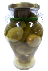 Olives Green Chili Stuffed Gordal Olives 20 oz