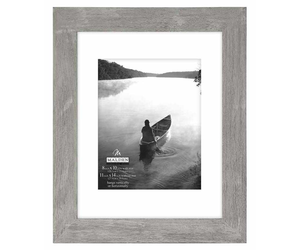 Malden Malden 8x10 11x14 Matted Picture Frame Distressed Wood