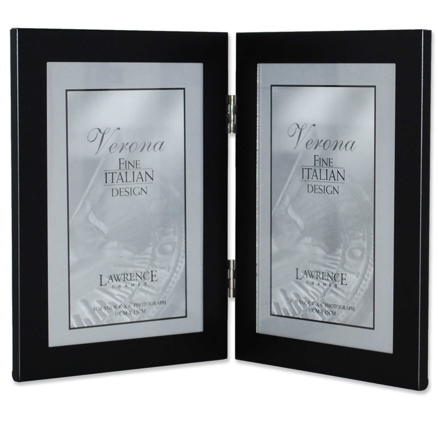 Lawrence Frames Lawrence Frames Black Aluminum 4x6 Double Looking
