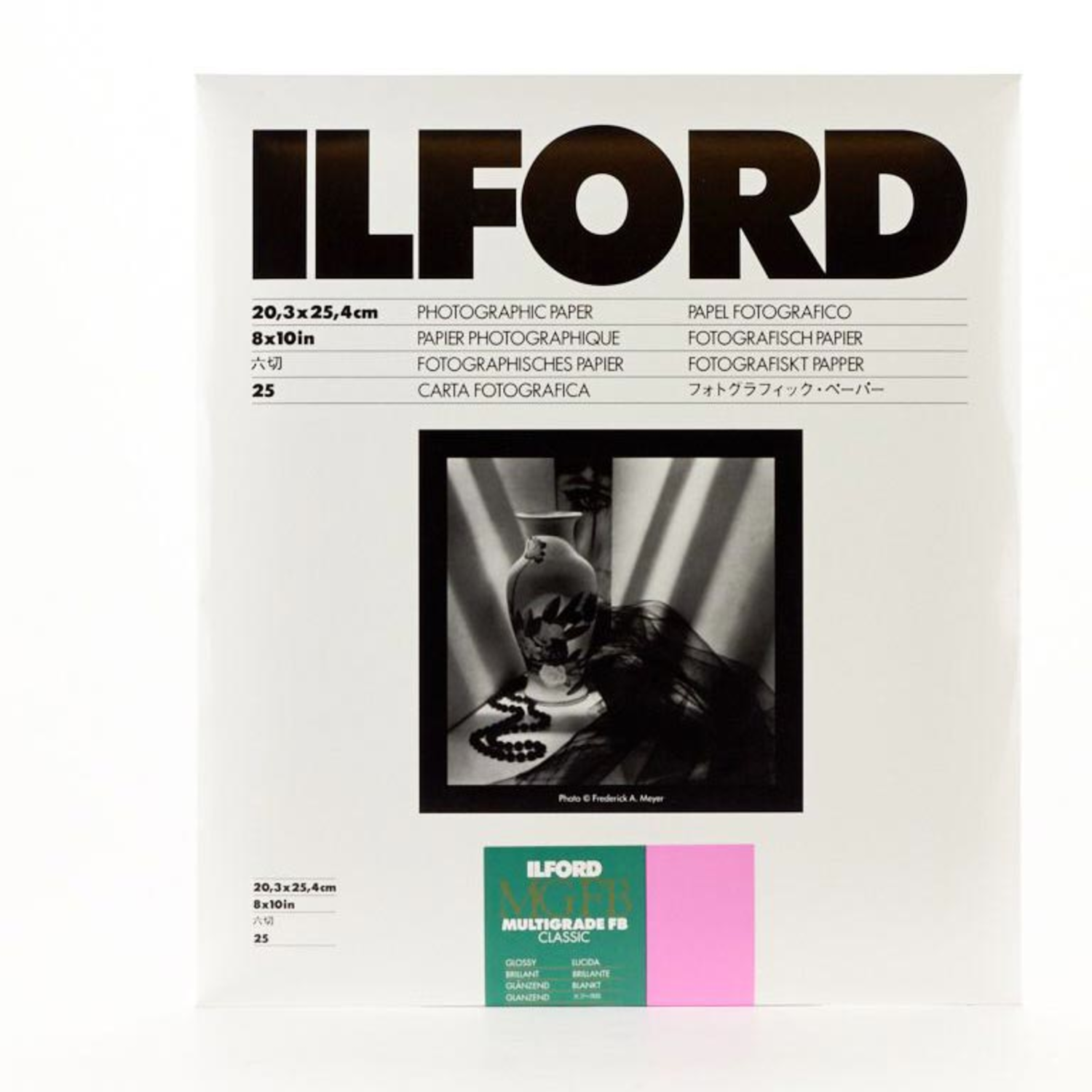 Ilford Multigrade FB Classic Paper Glossy, 8 x 10, 250 Sheets