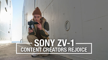 New - Sony ZV-1 - The Camera for Vloggers & Creators