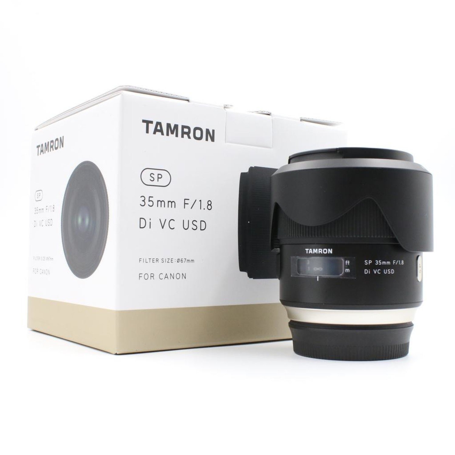 Tamron Preowned Tamron Sp 35mm F 1 8 Di Vc Usd G2 Canon Ef Mount Lens Looking Glass Photo